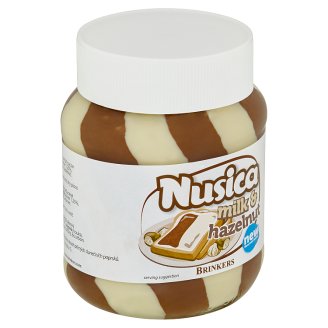 Nusica Kakaová pomazánka lískooříšková duo 400g