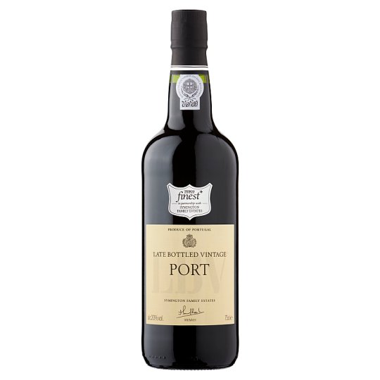 Tesco Finest Late Bottled Vintage Portské víno červené sladké 0,75l