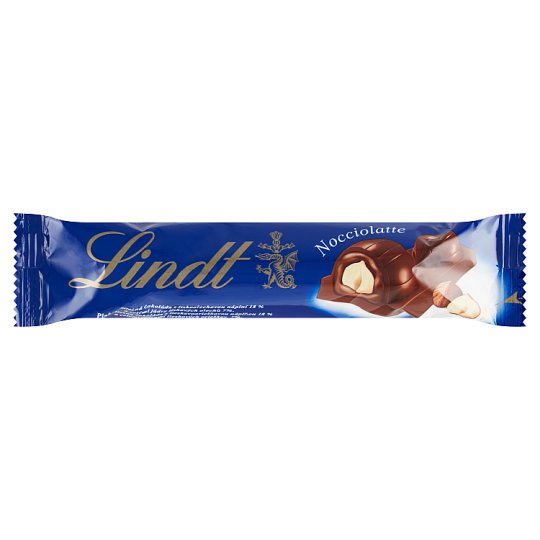 Lindt Nocciolatte plněná mléčná čokoláda s lískooříškovou náplní 40g