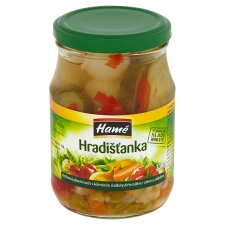 Hamé Hradišťanka Sterilized Spicy Mixture in Spicy Sweet and Sour Pickle 330g