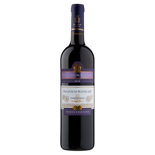 Zámecké Vinařství Bzenec Cellarium Bisencii Saint Laurent Red Wine Dry 0.75L