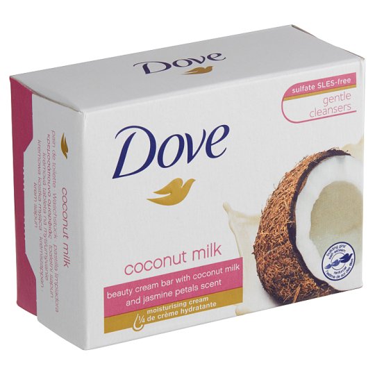 Dove Kokosové mléko a jasmín Krémová tableta na mytí 100g