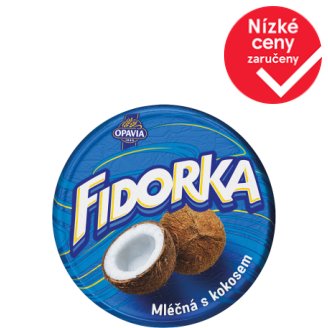 Opavia Fidorka Mléčná s kokosem 30g