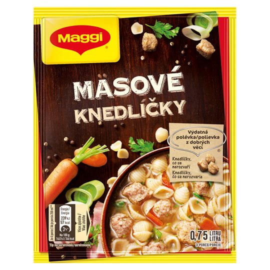 MAGGI Polévka Knedlíčky masové sáček 49g
