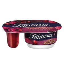 Fantasia Raspberry, Redcurrant with Chocolate Chips 116g