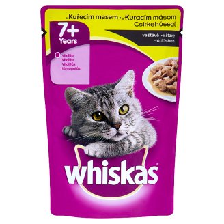 Whiskas 7+ s kuřecím masem ve šťávě 100g