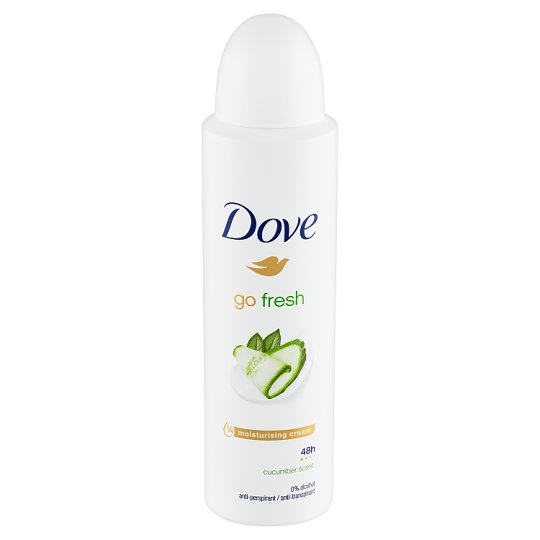Dove Go Fresh Cucumber & Green Tea Antiperspirant Spray 150ml