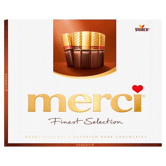 merci Finest Selection pralinky hořké 250g