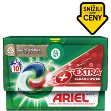Ariel Extra Clean All-in-1 PODS, Kapsle Na Praní, 10 Praní