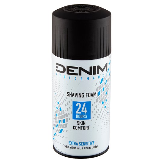 Denim Extra Sensitive Shaving Foam 300ml Tesco Groceries