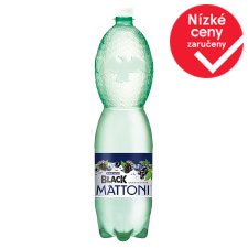 Mattoni Black s příchutí černých plodů jemně perlivá 1,5l