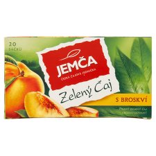 Jemča Green Tea with Peach 20 x 1.5g (30g)