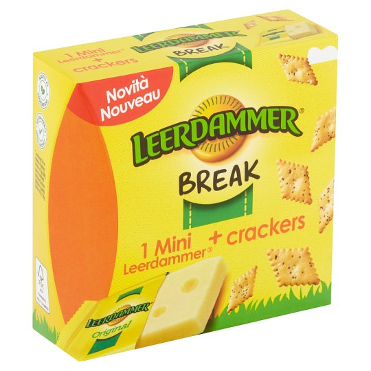 Leerdammer Break sýr a krekry 42g