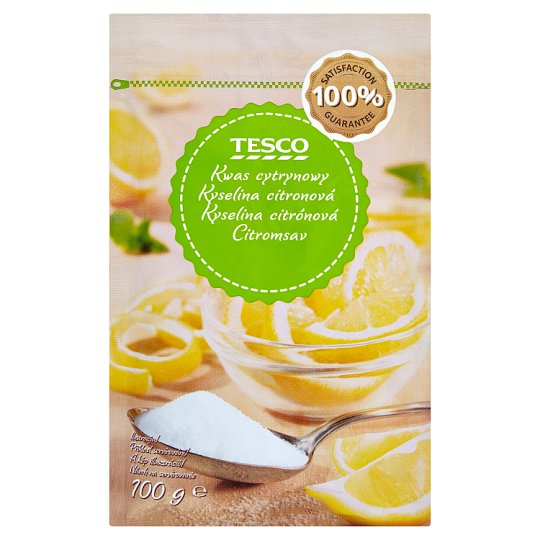 Tesco Kyselina citronová 100g