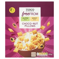 Tesco Free From Choco-Nut Pillows 300g