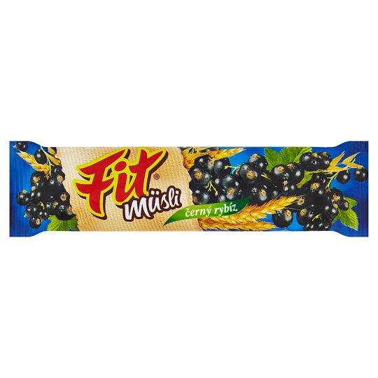 Fit Müsli tyčinka černý rybíz 30g