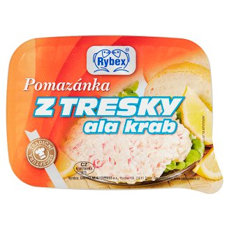 Rybex Pomazánka z tresky ala krab 120g