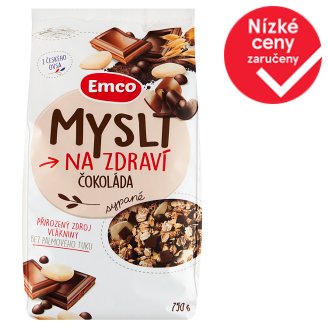 Emco Mysli na Zdraví Sypané čokoláda 750g