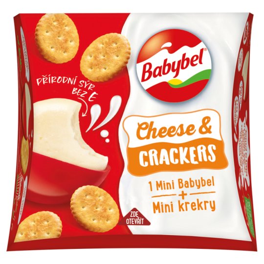Babybel Cheese & Crackers 40g