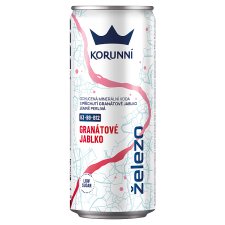 Korunní Ochucená minerální voda s příchutí granátové jablko jemně perlivá 330ml