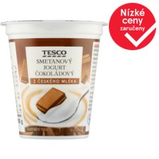 Tesco Smetanový jogurt čokoládový 150g