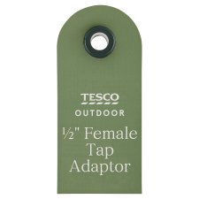 Tesco Outdoor Female Tap Adaptor 1/2" 13 mm