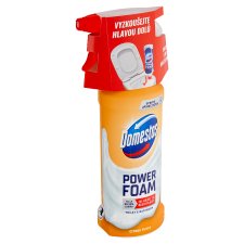 Domestos Power Foam Citrus Blast Toilet and Bathroom Cleaning Foam 435ml