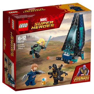 LEGO Super Heroes Útok lodi Outrider 76101