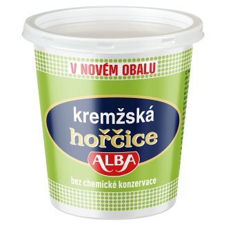 Alba Plus Kremžská hořčice 400g