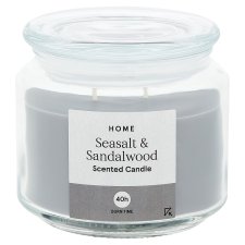 Tesco Candle Seasalt & Sandalwood 278g