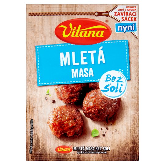 Vitana Mletá masa bez soli 18g