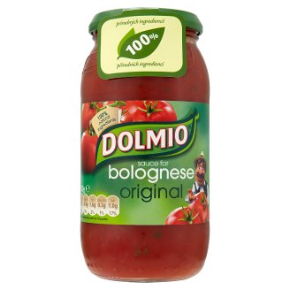 Dolmio Rajčatová omáčka pro přípravu boloňské omáčky 500g