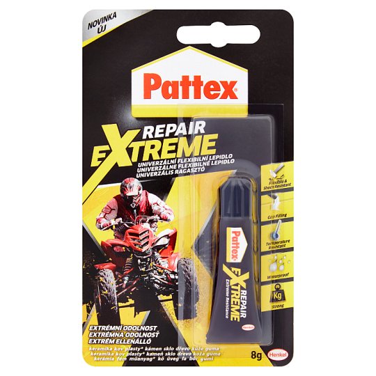 Pattex Repair Extreme Universal Flexible Glue 8g Tesco Groceries