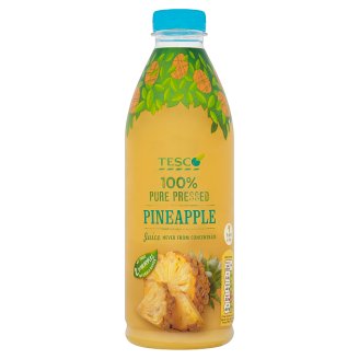 Tesco Ananasová šťáva 100% 1l