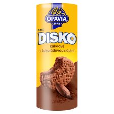 Opavia Disko Cocoa Cookies with Chocolate Filling 169g