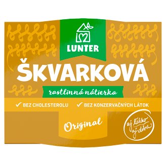 Lunter Škvarková rostlinná pomazánka 115g