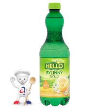 Hello Bylinný sirup bezový květ citron 0,7l