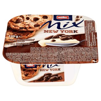 Müller Mix New York jogurt s vanilkovou příchutí 130g