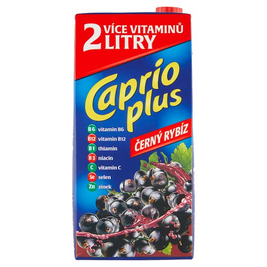Caprio Plus Černý rybíz 2l
