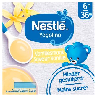 Nestlé Baby dezert vanilka 4 x 100g
