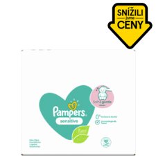 Pampers Sensitive Baby Wipes 1 Packs = 80 Wipes