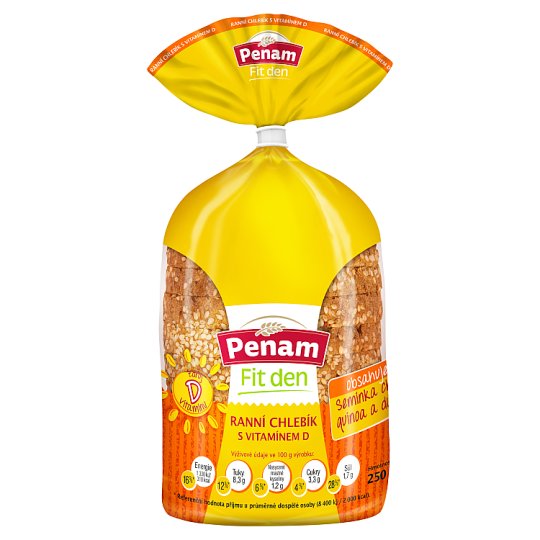 Penam Fit den Ranní chlebík s vitamínem D 250g