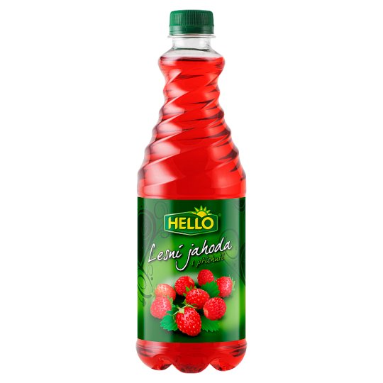 Hello Lesní jahoda s příchutí 0,7l