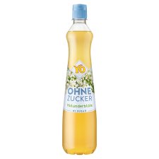 YO Elderflower Syrup with Sweeteners 0.7L