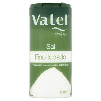 Vatel Jedlá vakuová sůl s jódem 250g