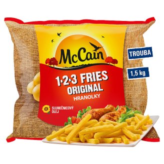 McCain 123 Fries Original 1,5kg
