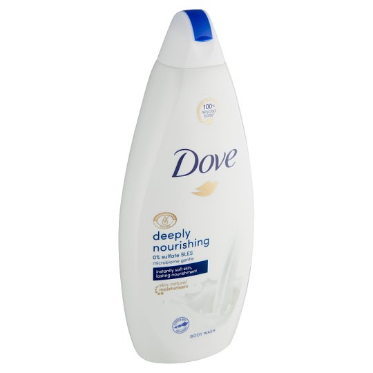 Dove Deeply Nourishing Hydrating Shower Gel 750ml - Tesco Groceries