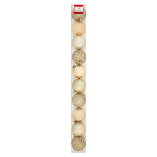 Tesco Ozdoby 6 cm 10 ks