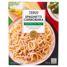 Tesco Spaghetti Carbonara 400g