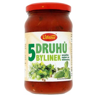 Vitana 5 druhů bylinek 360g